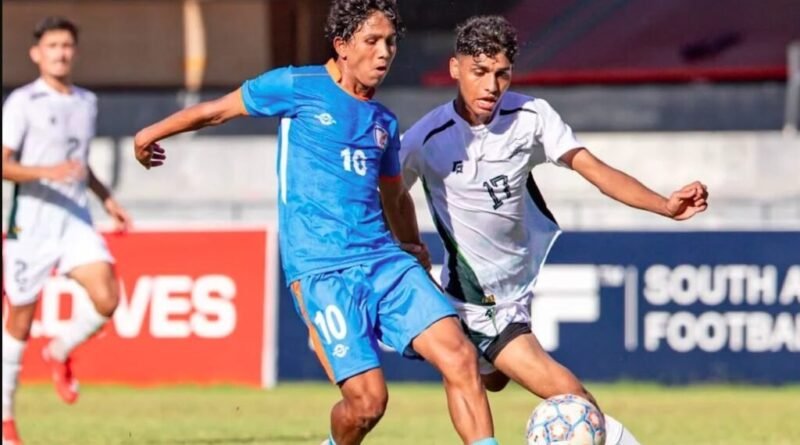 सैफ अंडर-20 चैंपियनशिप- भारत ने पाकिस्तान को 3-0 से हराकर सेमीफाइनल में बनाई जगह