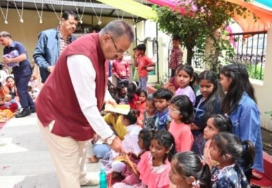 कैबिनेट मंत्री गणेश जोशी ने रामनवमी के पावन अवसर पर किया कन्या पूजन