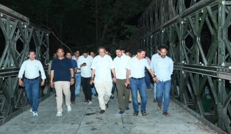 मसूरी-देहरादून मार्ग पर निर्मित वैली ब्रिज जनता को समर्पित, कैबिनेट मंत्री गणेश जोशी ने किया उद्घाटन