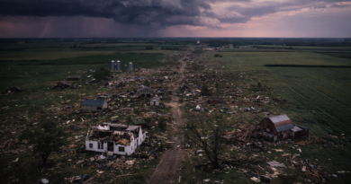 इलिनोइस में बवंडर से भारी तबाही, बिजली ठप