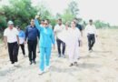 मिट्टी माथे से लगाकर बोली खेल मंत्री- “तीर्थ से कम नहीं खेल विश्वविद्यालय”