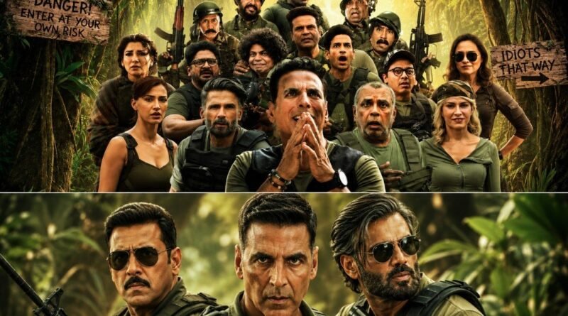 अक्षय-परेश-सुनील की तिकड़ी फिर करेगी धमाल, रिलीज हुआ ‘वेलकम टू द जंगल’ का ट्रेलर