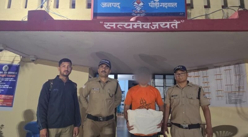 गुलदार की खाल के साथ तस्कर गिरफ्तार, वन्यजीव तस्करी की साजिश नाकाम