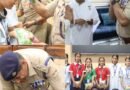 राखी लेकर एसएसपी दून से मिलने पहुंचीं नन्हीं बालिकाएं, बांधी राखी और लिया सुरक्षा का भरोसा