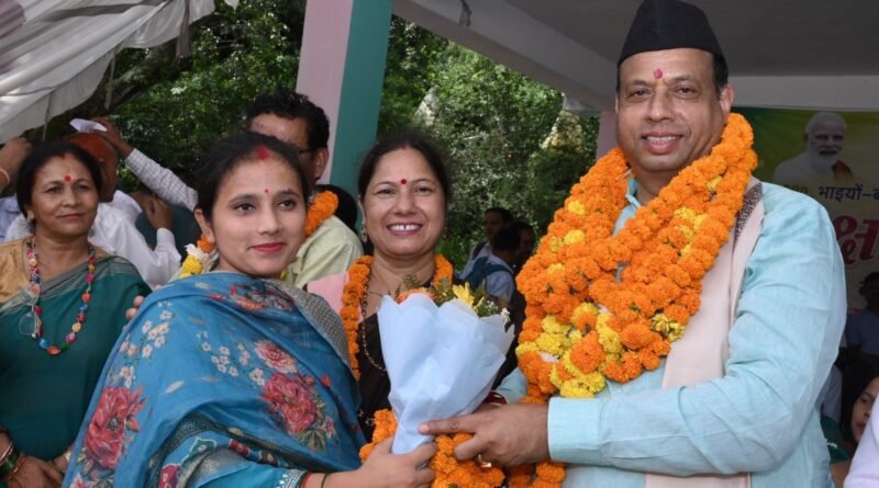 यमकेश्वर विधानसभा अंतर्गत थलनदी में वृहत रक्षाबंधन कार्यक्रम आयोजित हुआ