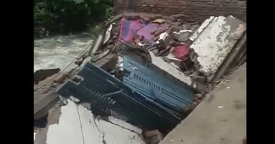 देहरादून में बारिश से बड़ा हादसा, करगी ग्रांट में दो दुकानें और एक मकान ढहा, लोगों में दहशत