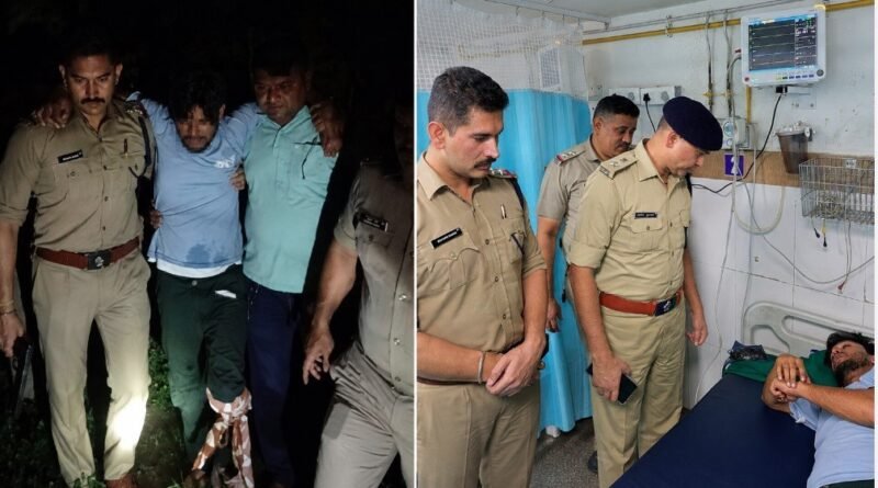 देहरादून में पुलिस और बदमाश के बीच हुई मुठभेड़, पैर में गोली लगने के बाद आरोपी गिरफ्तार