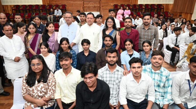 संसाधनों और अवसरों की कमी किसी प्रतिभाशाली युवा के सपनों की राह में नहीं बनेगी बाधा- मुख्यमंत्री